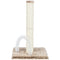 Trixie Cat Lola Scratching Post with Brush Brown - Poudre Pet & Feed Supply