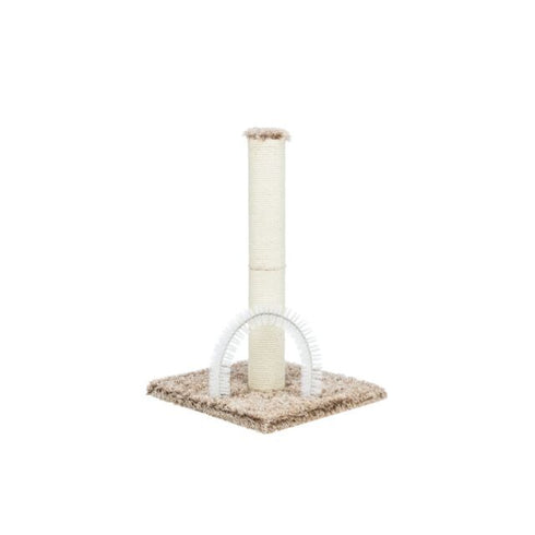 Trixie Cat Lola Scratching Post with Brush Brown - Poudre Pet & Feed Supply 2