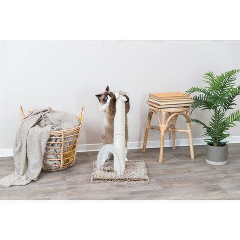 Trixie Cat Lola Scratching Post with Brush Brown - Poudre Pet & Feed Supply 7