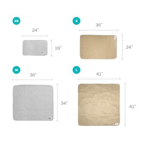 Pet Parents Pawtect Pad Grey Medium 1Pk - Poudre Pet & Feed Supply 2