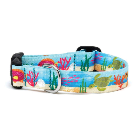Up Country Oceanic Printed Dog Collar Medium - Poudre Pet & Feed Supply