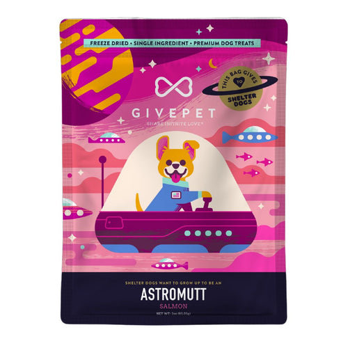 GivePet Freeze Dried Grain Free Astromutt Dog Treats 3oz - Poudre Pet & Feed Supply