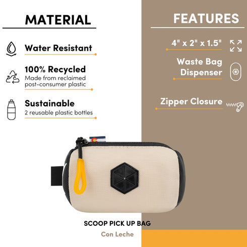 Olly Scoop Pick Up Bag Waste Bag Dispenser Con Leche - Poudre Pet & Feed Supply 8