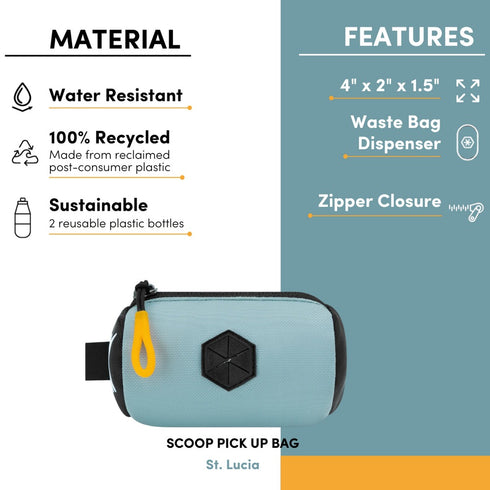 Olly Scoop Pick Up Bag Waste Bag Dispenser St. Lucia - Poudre Pet & Feed Supply 8