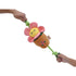 Territory Pink Flower Treat & Tug Dog Toy - Poudre Pet & Feed Supply 3