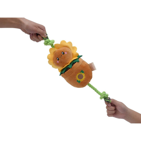 Territory Sunflower Treat & Tug Dog Toy - Poudre Pet & Feed Supply 2