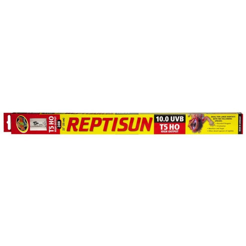Zoo Med ReptiSun 10.0 UVB T5 HO High Output Lamp White 1ea/22 in - Poudre Pet & Feed Supply