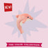 Fluff&Tuff Gisele Mini Dolphin Dog Toy Pink - Poudre Pet & Feed Supply 2