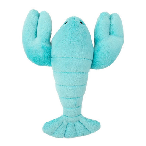 Fluff&Tuff Rachel Mini Lobster Dog Toy Blue - Poudre Pet & Feed Supply 2