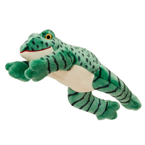 Fluff&Tuff Oliver Frog Dog Toy Green - Poudre Pet & Feed Supply