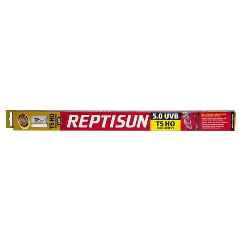 Zoo Med ReptiSun 5.0 UVB T5 HO High Output Linear Lamp White 1ea/22 in - Poudre Pet & Feed Supply