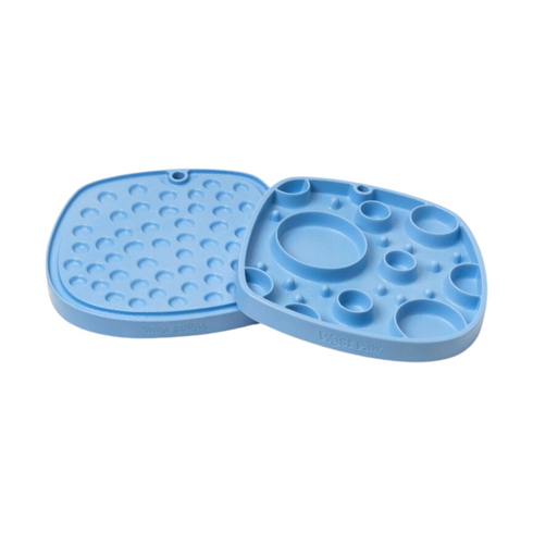 WEST PAW Bubbles Feast Mat for Dogs, Perwinkle - Poudre Pet and Feed Supply