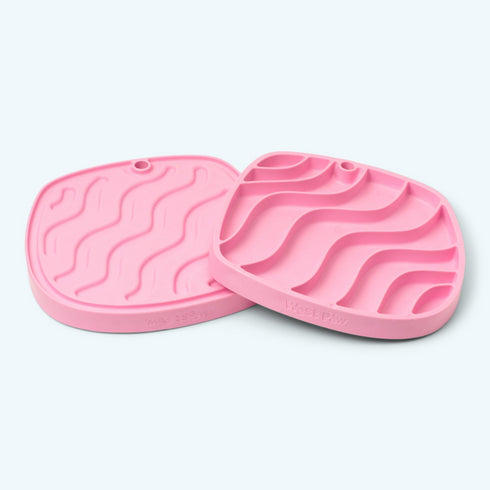WEST PAW Waves Feast Mat Bubblegum - Poudre Pet and Feed Supply