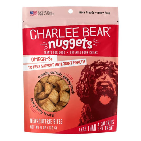 Charlee Bear Nuggets Hip & Joint BearCuterie Bites Dog Treats 6oz - Poudre Pet & Feed Supply