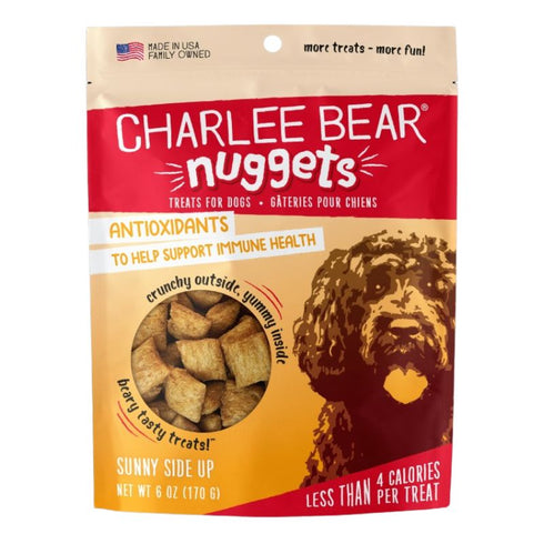 Charlee Bear Nuggets Sunny Side Up Dog Treats 6oz - Poudre Pet & Feed Supply
