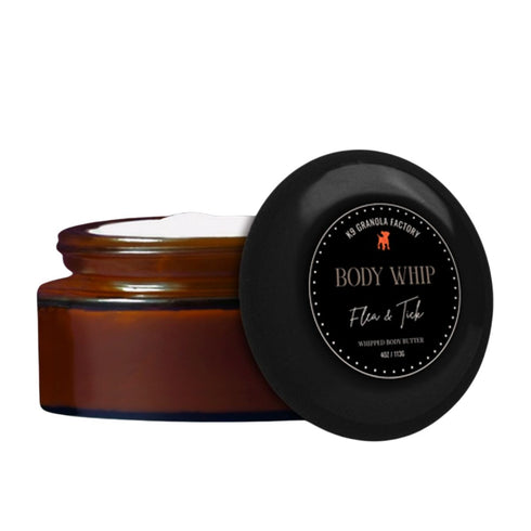 K9 Granola Factory Body Whip Flea & Tick Butter for Dogs 4oz - Poudre Pet & Feed Supply