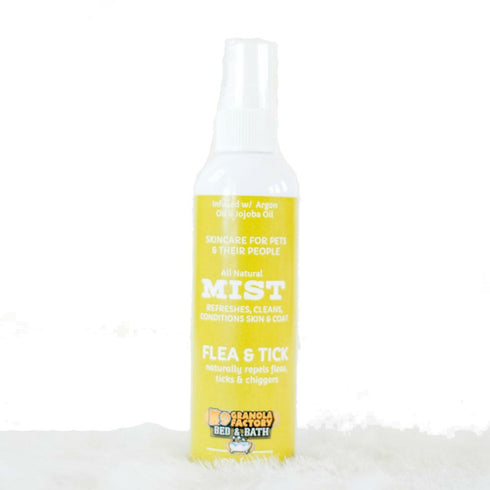 K9 Granola Factory Flea & Tick Dog Body Mist 4oz - Poudre Pet & Feed Supply