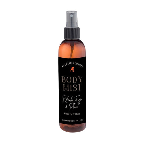 K9 Granola Body Mists For Dogs Black Fig & Plum 4oz - Poudre Pet & Feed Supply