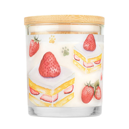 Candle Pet House Strawberry Shortcake 9oz - Poudre Pet & Feed Supply 2