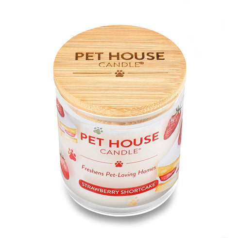 Candle Pet House Strawberry Shortcake 9oz - Poudre Pet & Feed Supply 3