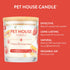 Candle Pet House Strawberry Shortcake 9oz - Poudre Pet & Feed Supply 4