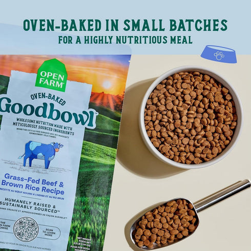 Open Farm Goodbowl Grass-Fed Beef & Brown Rice Dry Dog Food 22lb - Poudre Pet & Feed Supply 3