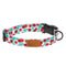 RC Pets Eco Clip Dog Collar Medium Cherry Picnic - Poudre Pet & Feed Supply