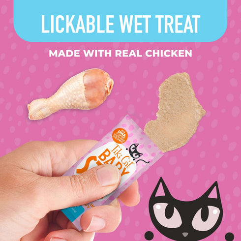 Tiki Cat Baby Stix Wet Treats with Chicken in Creamy Grave 0.28oz Sachets 42 Count Jar - Poudre Pet & Feed Supply 10
