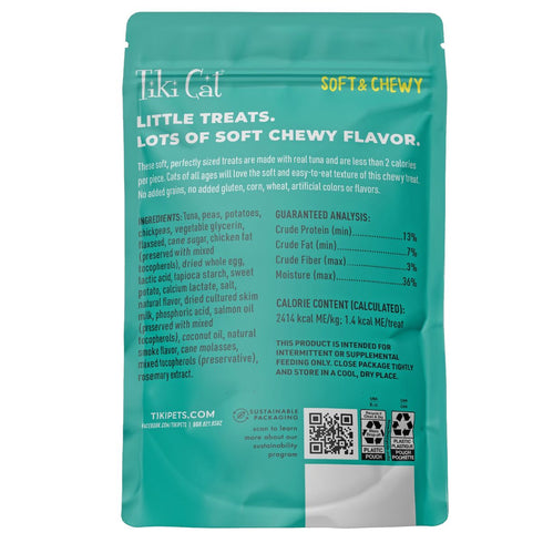 Tiki Cat Baby Tuna & Salmon Soft & Chewy Cat Treats 2oz - Poudre Pet & Feed Supply 2