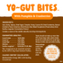 Natural Balance Treat Yo-Gut Bites Dog Treats - Pumpkin & Cranberry - 10oz Pouch