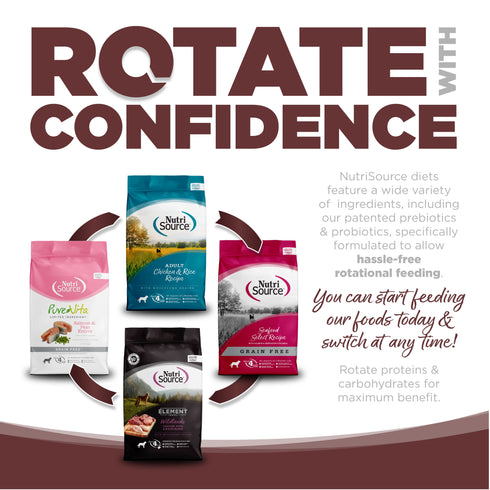 NutriSource Grain Free Prairie Select Recipe Dry Dog Food 26lb Bag