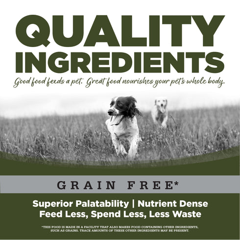 Nutrisource Small Bites Grain Free Dry Dog Food - Woodlands Select Boar, Turkey, & Fish - 12lb Bag