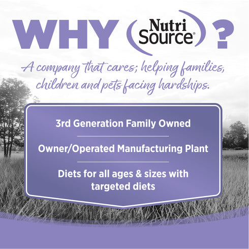 NutriSource Grain Free Small & Medium Breed Puppy Dry Dog Food 4lb Bag