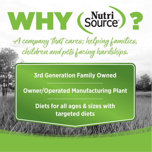 Nutrisource Grain Free Weight Management Dry Dog Food - Turkey, Whitefish, & Menhaden Fish - 15lb Bag