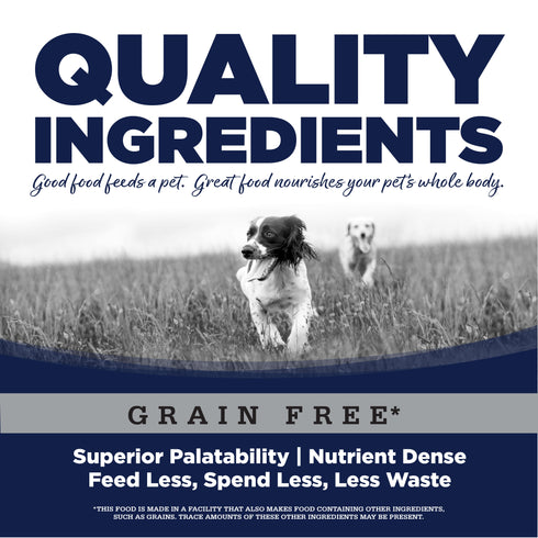 NutriSource Grain Free Dry Dog Food - Woodland Select Boar, Turkey, & Menhaden Fish - 26lb Bag