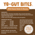 Natural Balance Treat Yo-Gut Bites Dog Treats - Peanut Butter & Banana - 10oz Pouch