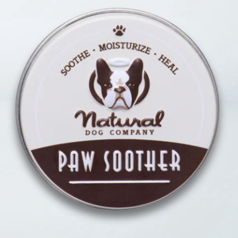 Natural Dog Company Paw Soother Dog Paw Balm - 2oz Tin