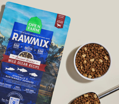 Open Farm RawMix Ancient Grains Dry Dog Food - Wild Ocean - 3.5lb Bag