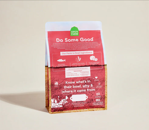 Open Farm Ancient Grains Dry Dog Food - Wild Caught Salmon - 22lb Bag