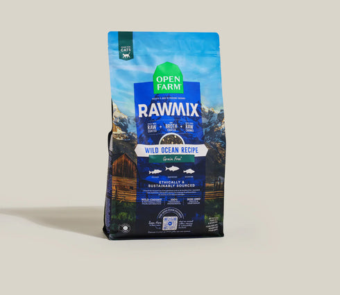Open Farm RawMix Grain Free Dry Cat Food - Wild Ocean - 2.2lb Bag
