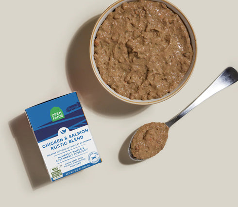 Open Farm Rustic Blend Wet Cat Food - Chicken & Salmon - 5.5oz Tetra Pak