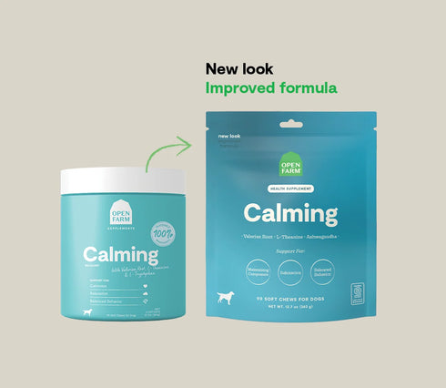 Open Farm Calming Dog Supplement Chews - 12.7oz Pouch