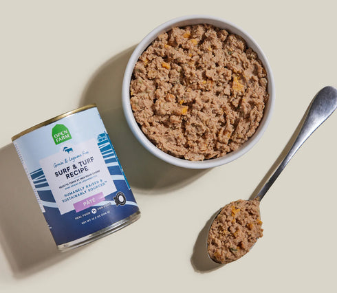 Open Farm Grain Free Wet Dog Food - Surf & Turf Pate - 12.5oz Can