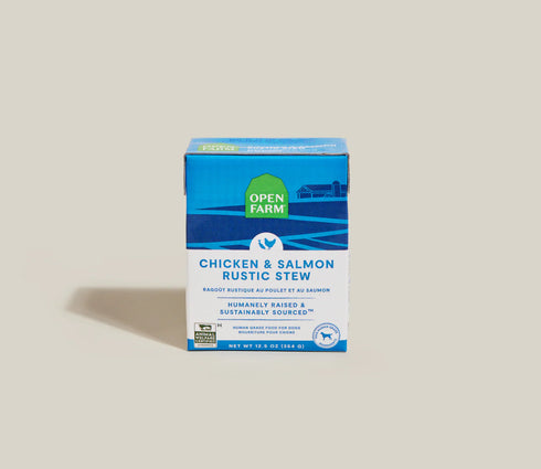 Open Farm Rustic Stew Wet Dog Food - Chicken & Salmon Rustic Stew - 12.5oz