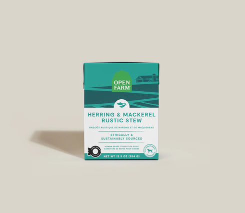 Open Farm Rustic Stew Wet Dog Food - Herring & Mackerel Rustic Stew - 12.5oz