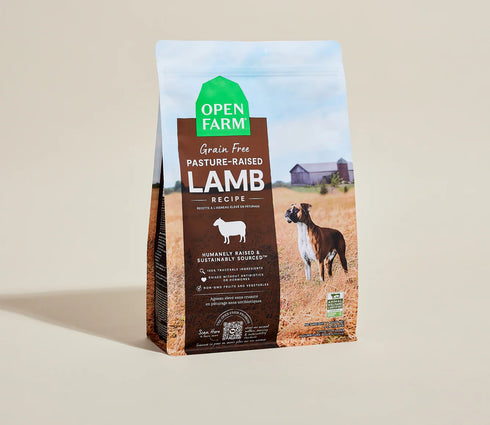 Open Farm Grain Free Dry Dog Food - Pasture-Raised Lamb - 22lb Bag
