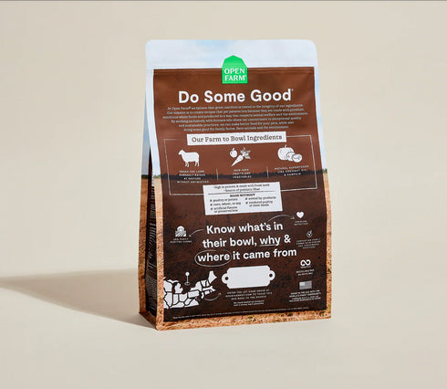 Open Farm Grain Free Dry Dog Food - Pasture-Raised Lamb - 22lb Bag