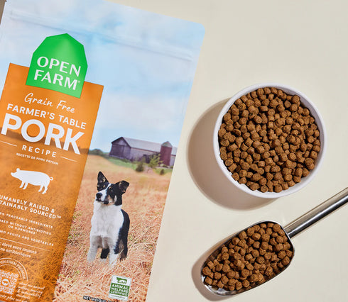 Open Farm Grain Free Dry Dog Food - Pork- 22lb Bag