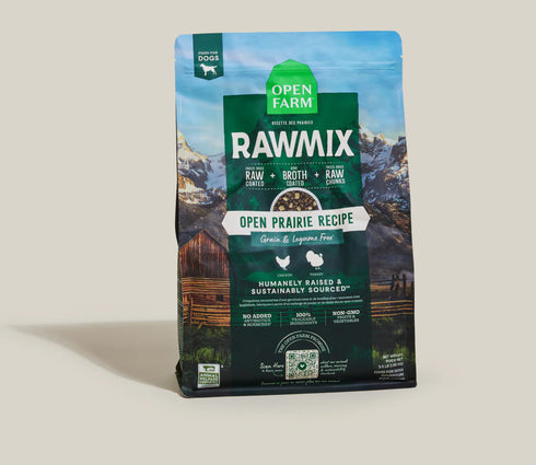 Open Farm RawMix Grain Free Dry Dog Food - Open Prairie - 20lb Bag