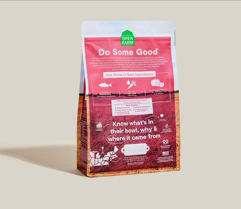 Open Farm Grain Free Dry Dog Food - Wild Caught Salmon - 4.5lb Bag